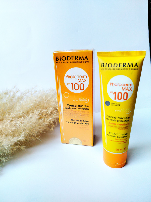 ضد آفتاب رنگی بیودرما spf100 اورجینال